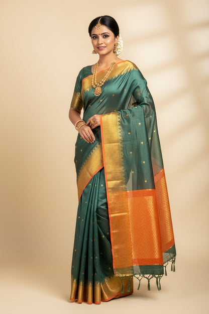 Pure Mysore Silk Saree ( 60 Grams )
