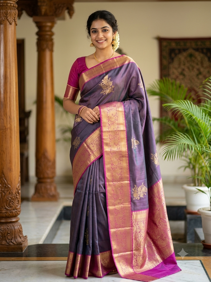 Pure Kanchipuram Silk Saree