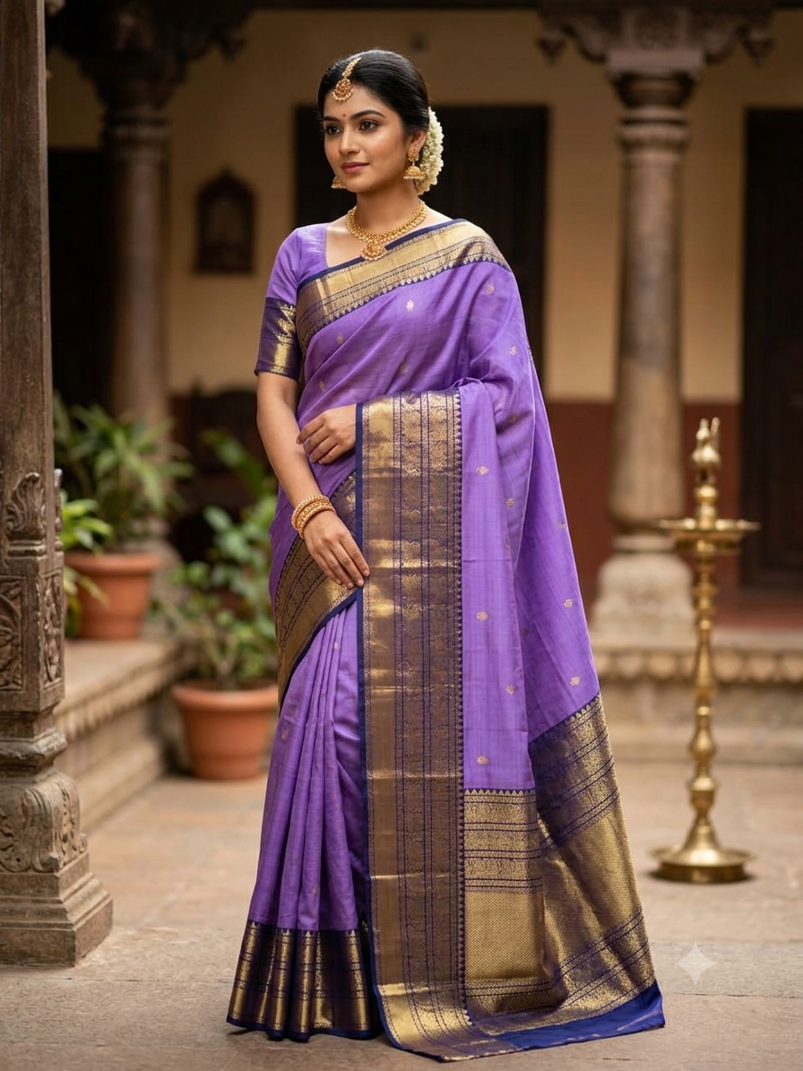 Pure Kanchipuram Silk Saree