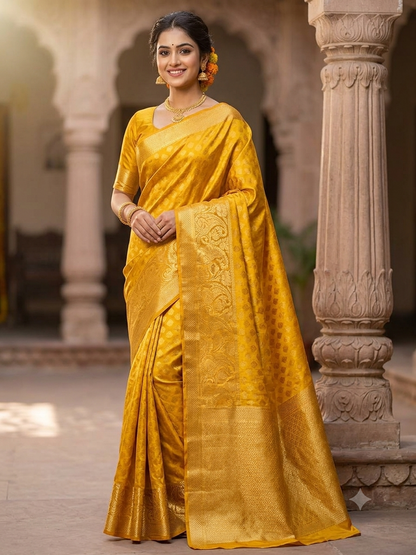 Raw Silk Saree.