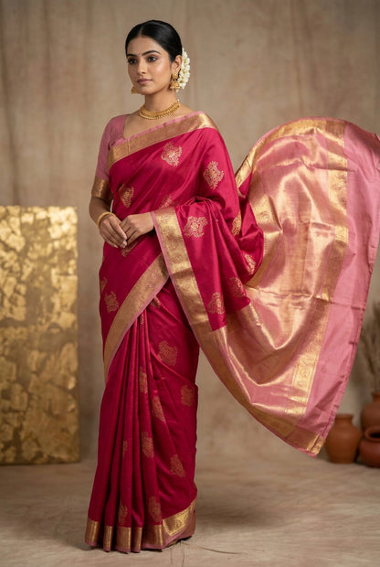 Kanchi Mix Silk Saree