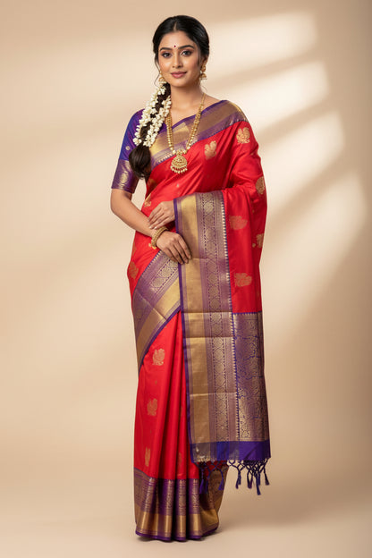 Kanchi Mix Silk Saree