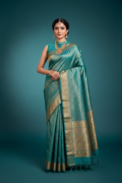 Raw Silk Saree.