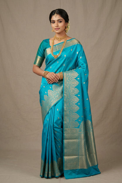 Kanchi Mix Silk Saree