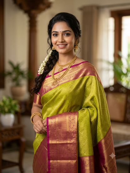 Pure Kanchipuram Silk Saree