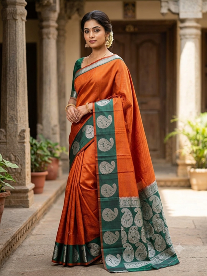 Pure Kanchipuram Silk Saree