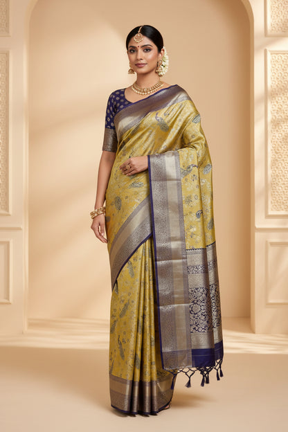 Kanchi Mix Silk Saree