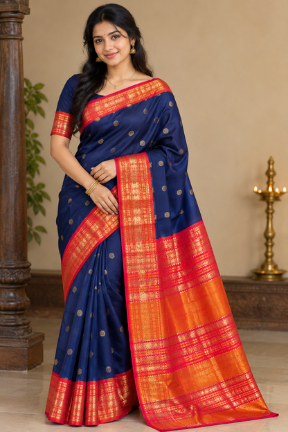 Pure Kanchipuram Silk Saree