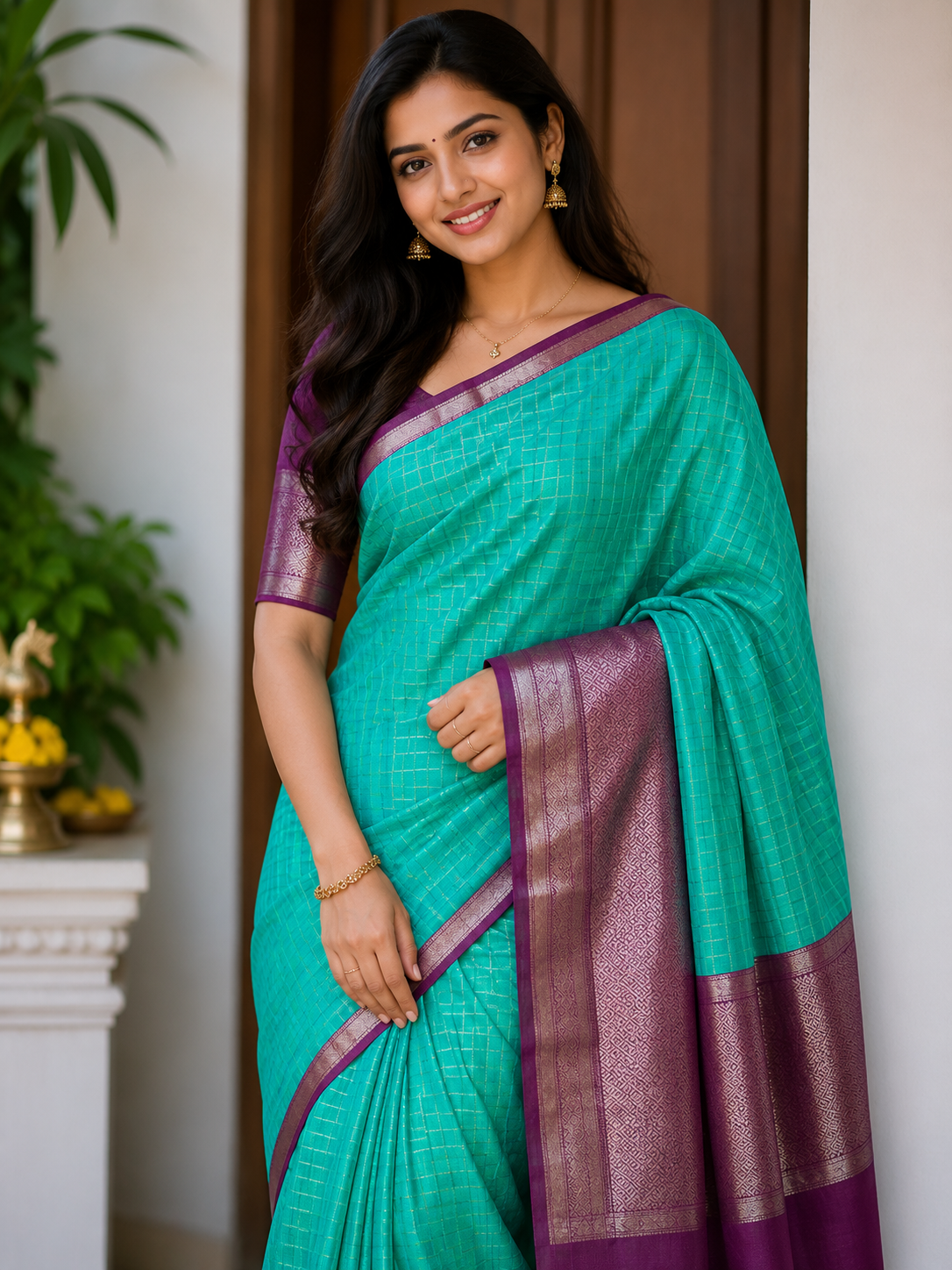 Pure Kanchipuram Silk Saree