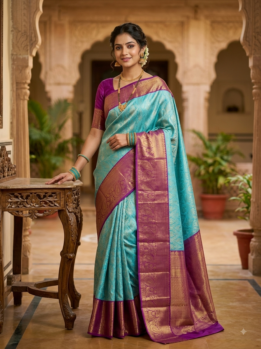 Pure Kanchipuram SIlk Saree