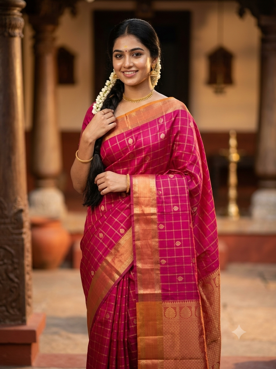 Pure Kanchipuram Silk Saree