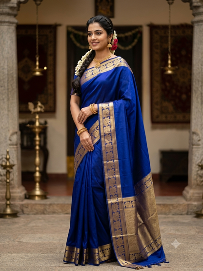 Pure Mysore Silk Saree.