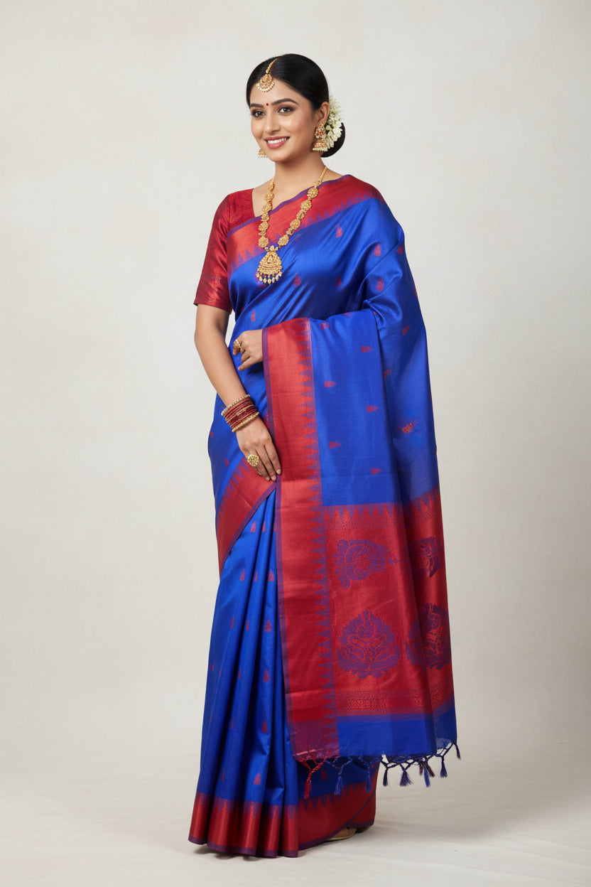 Pure Cotton Silk Saree