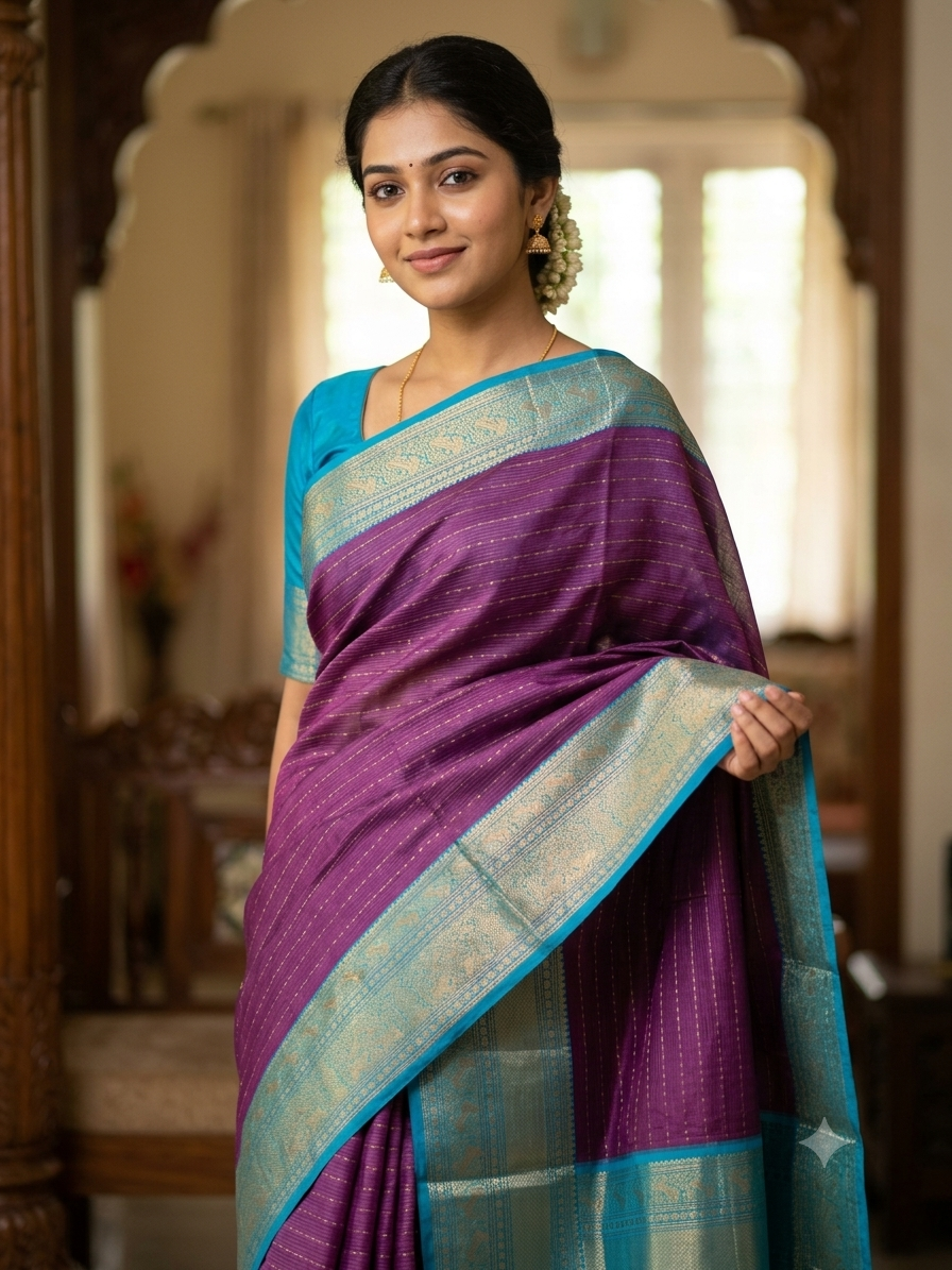 Pure Kanchipuram Silk Saree