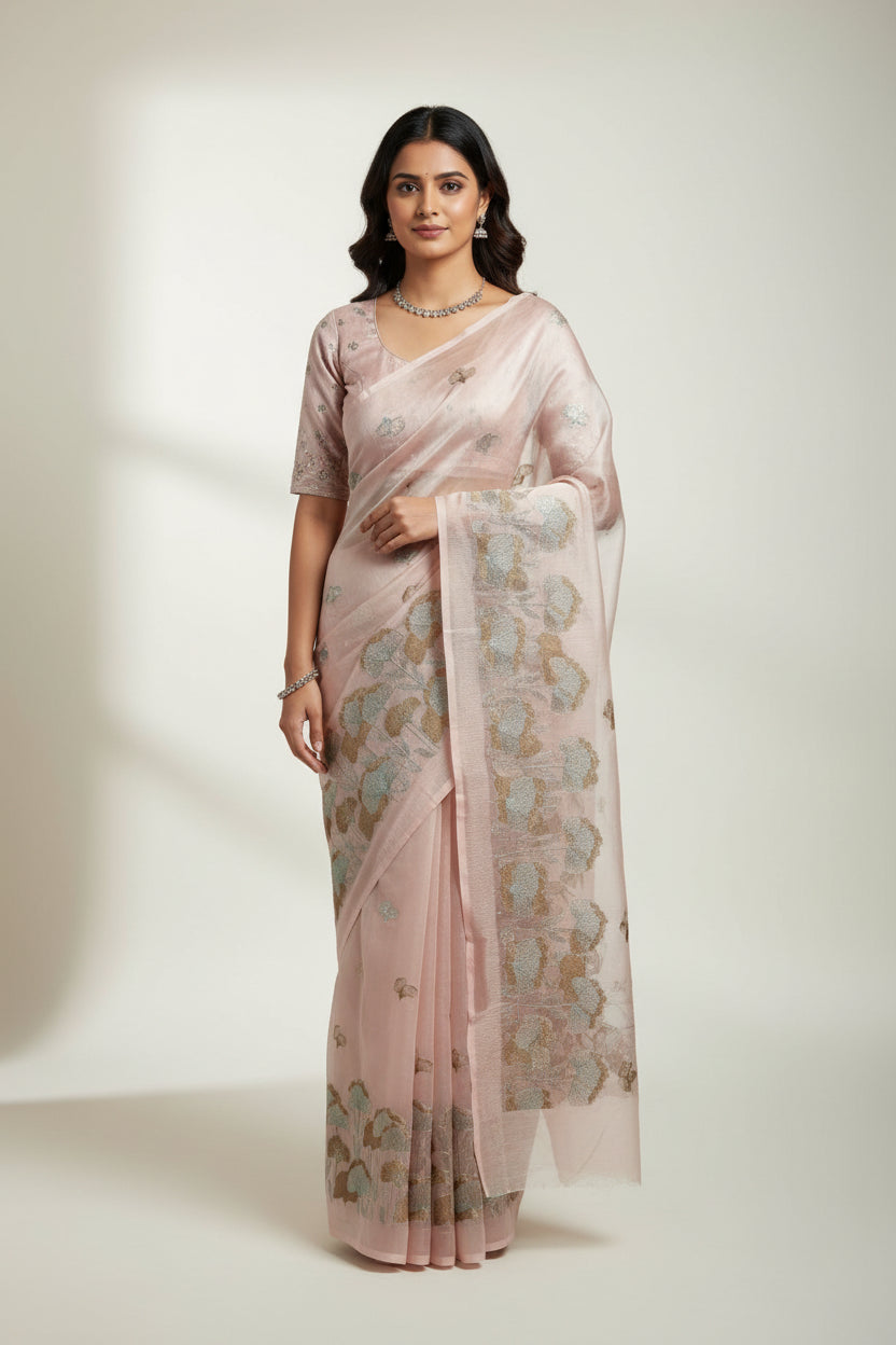 Tussar Silk Saree.