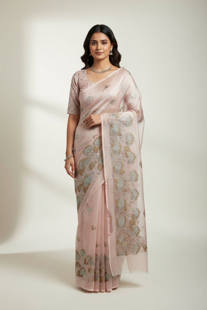 Tussar Silk Saree.
