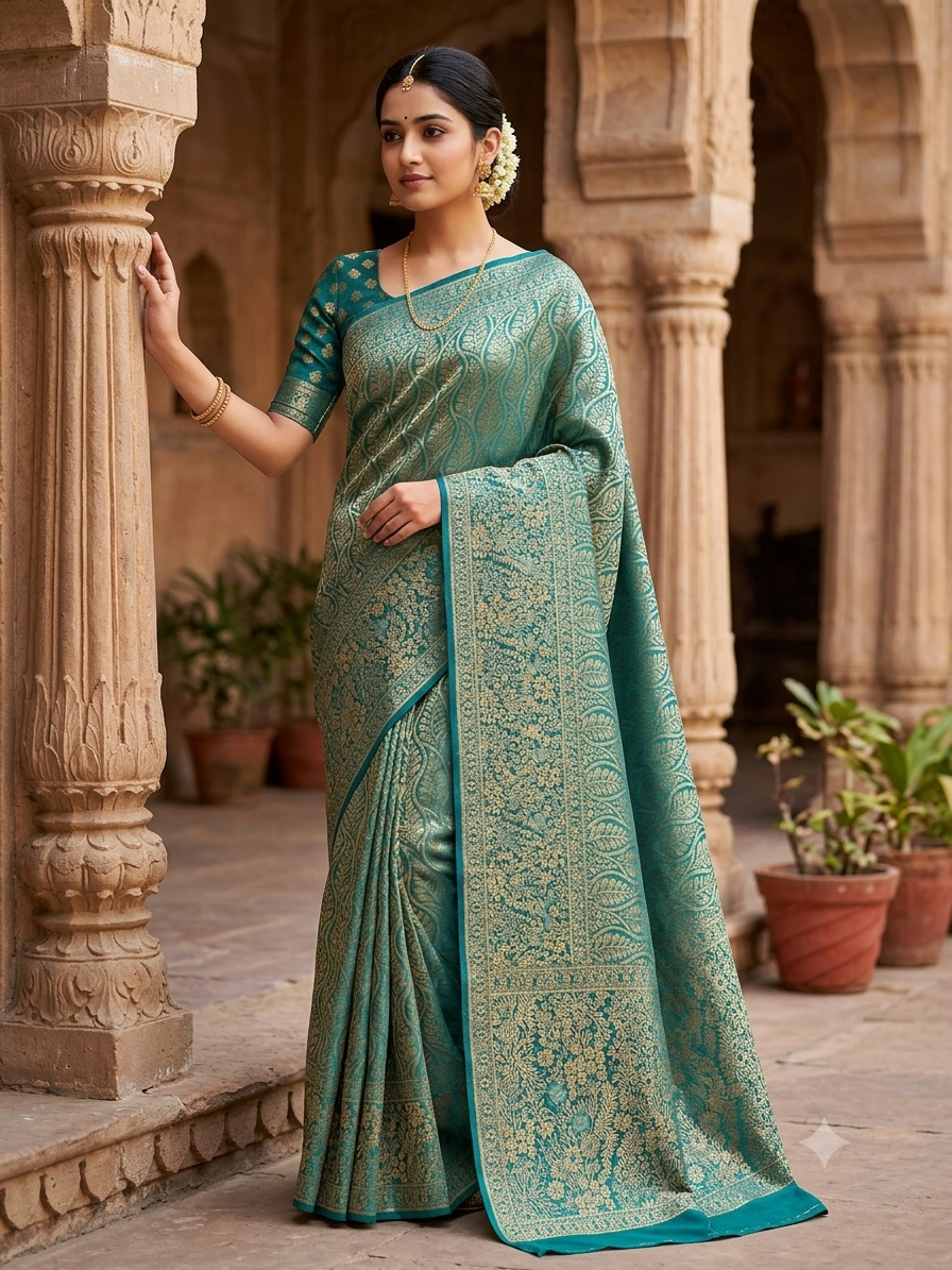 Pure Kanchipuram Silk Saree