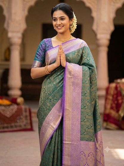 Pure Kanchipuram Silk Saree