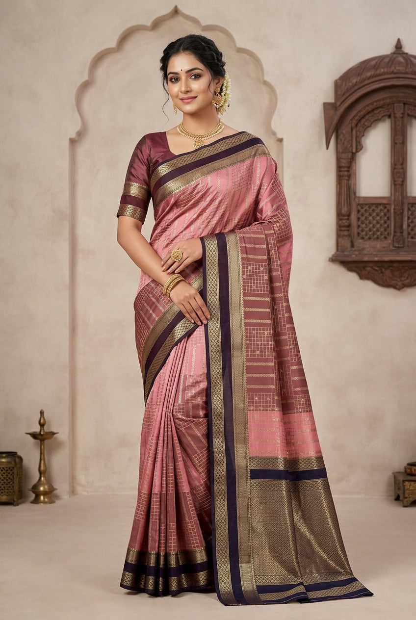 Pure Mysore Silk Saree.