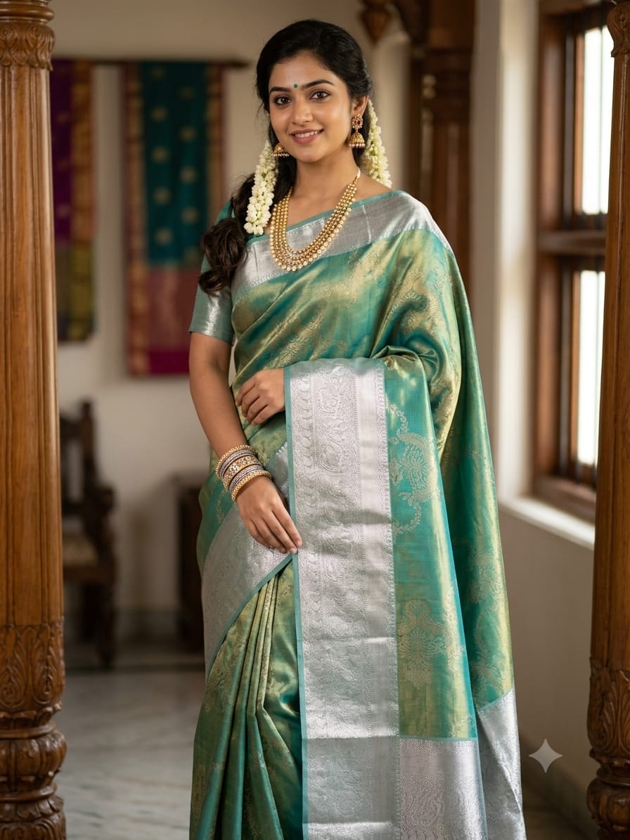 Pure Kanchipuram Silk Saree