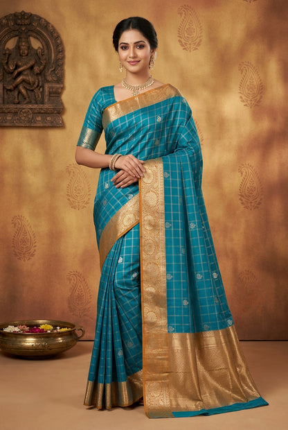 Kanchi Mix Silk Saree