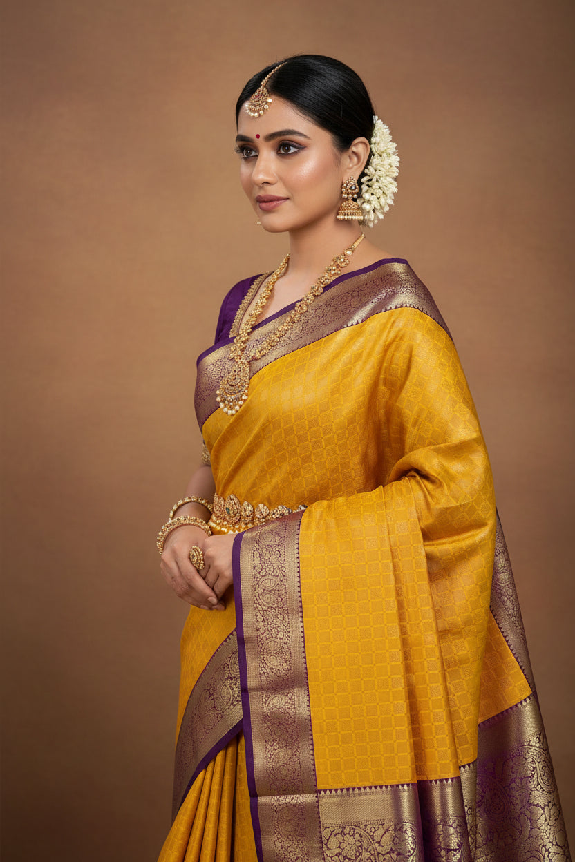 Pure Kanchipuram Silk Saree