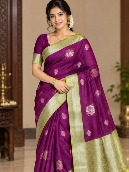 Pure Kanchipuram Silk Saree