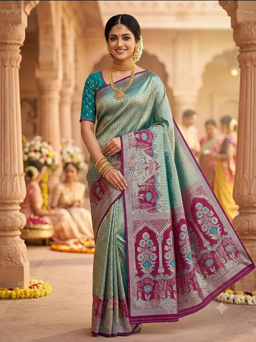 Pure Kanchipuram Silk Saree