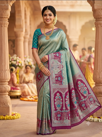 Pure Kanchipuram Silk Saree
