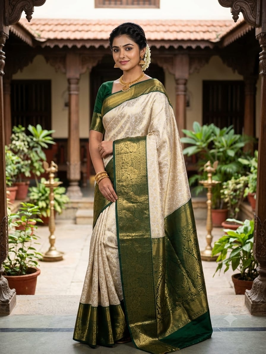 Pure Kanchipuram Silk Saree