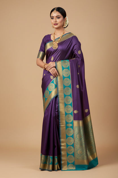 Pure Mysore Silk Saree.