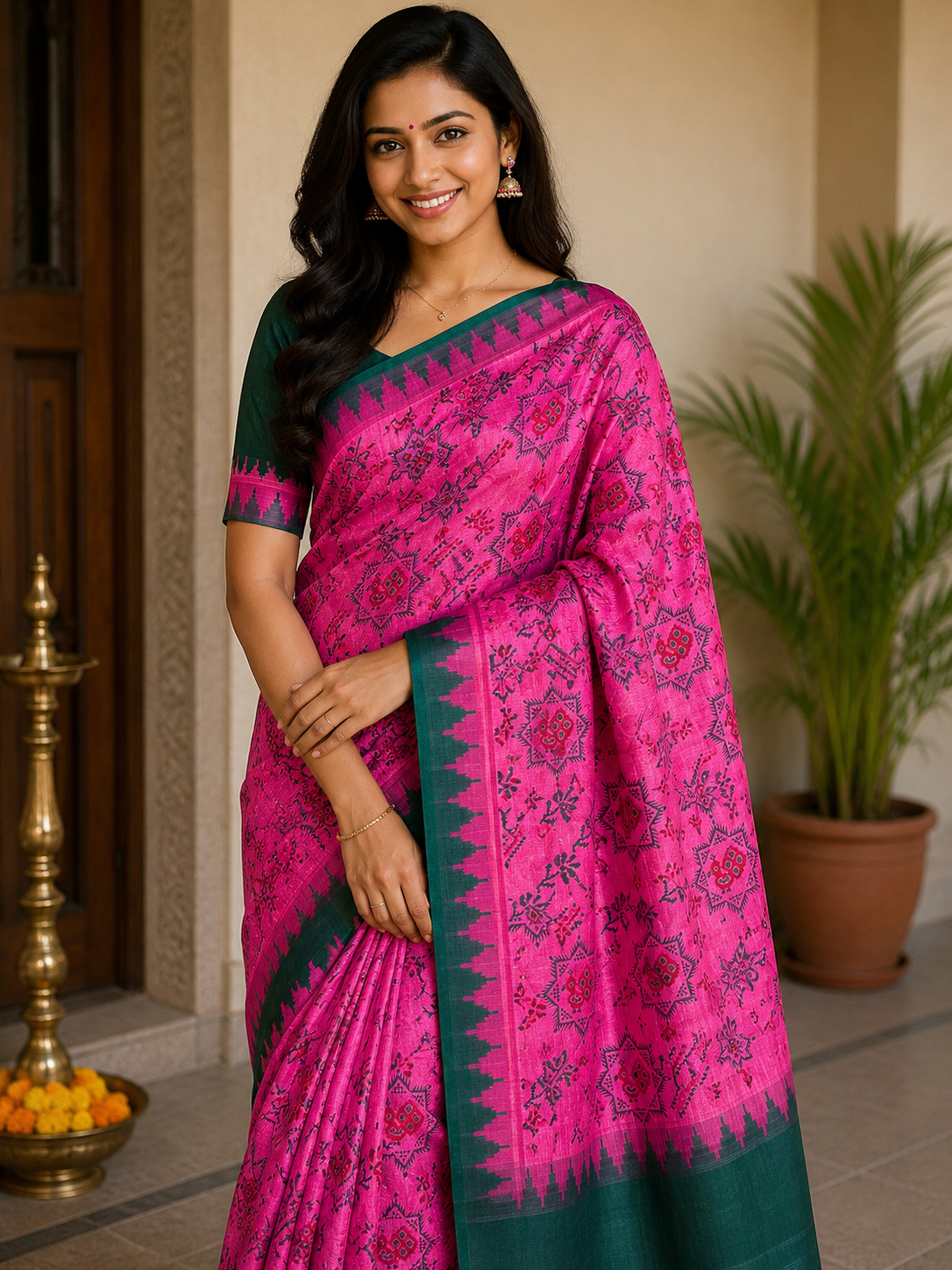 Pure Cotton Silk Saree