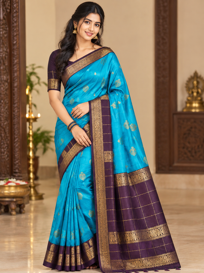 Pure Kanchipuram Silk Saree