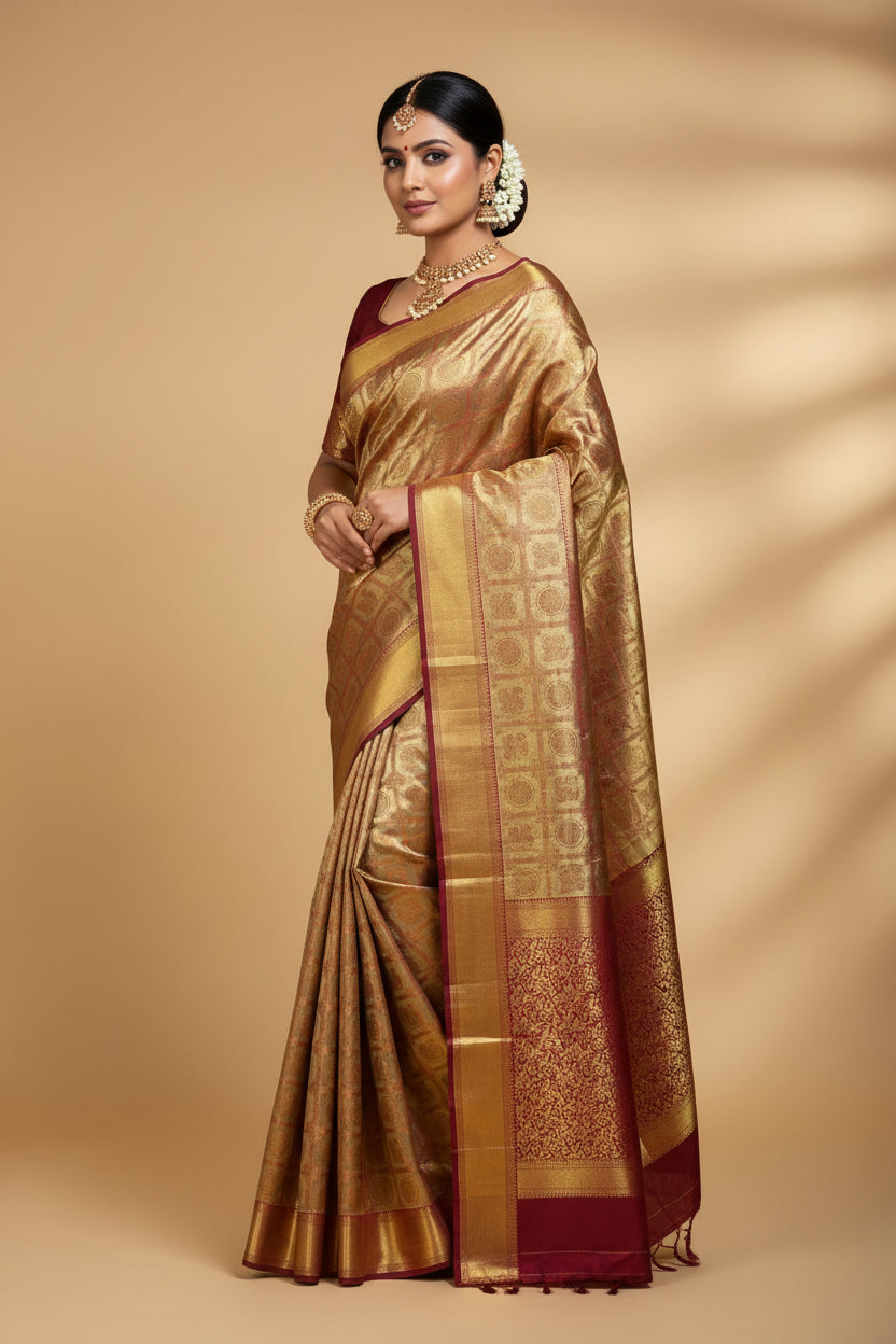 Pure Kanchipuram Silk Saree