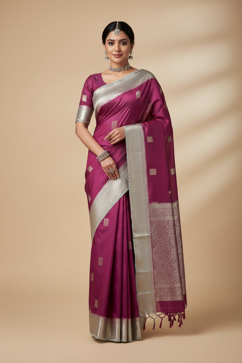 Pure Kanchipuram Silk Saree