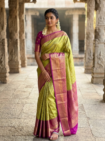Pure Kanchipuram Silk Saree
