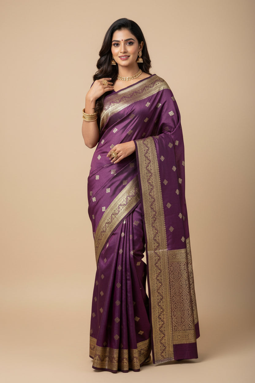 Pure Mysore Silk Saree.