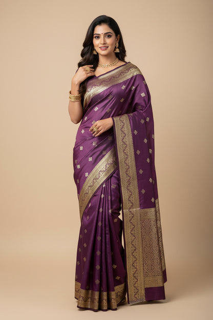 Pure Mysore Silk Saree.