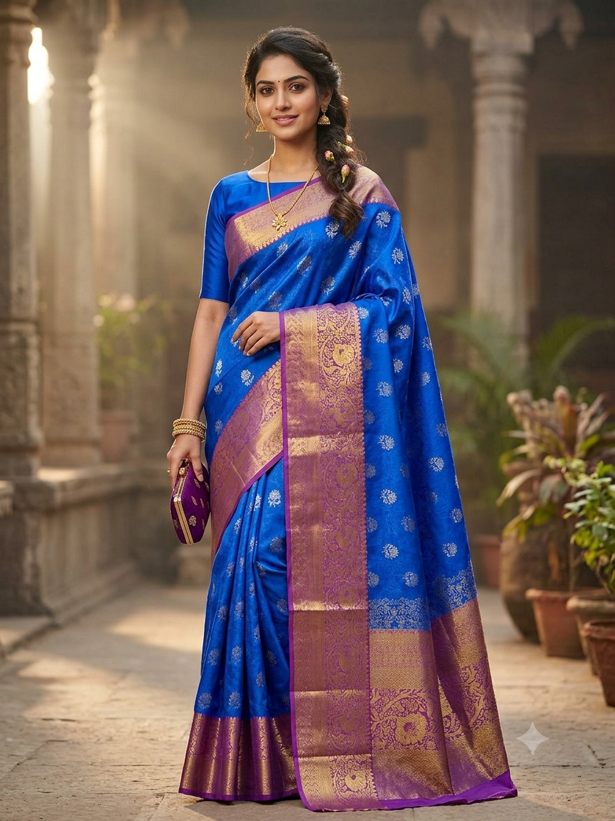 Pure Kanchipuram Silk Saree