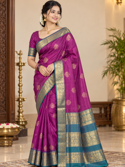 Pure Kanchipuram Silk Saree