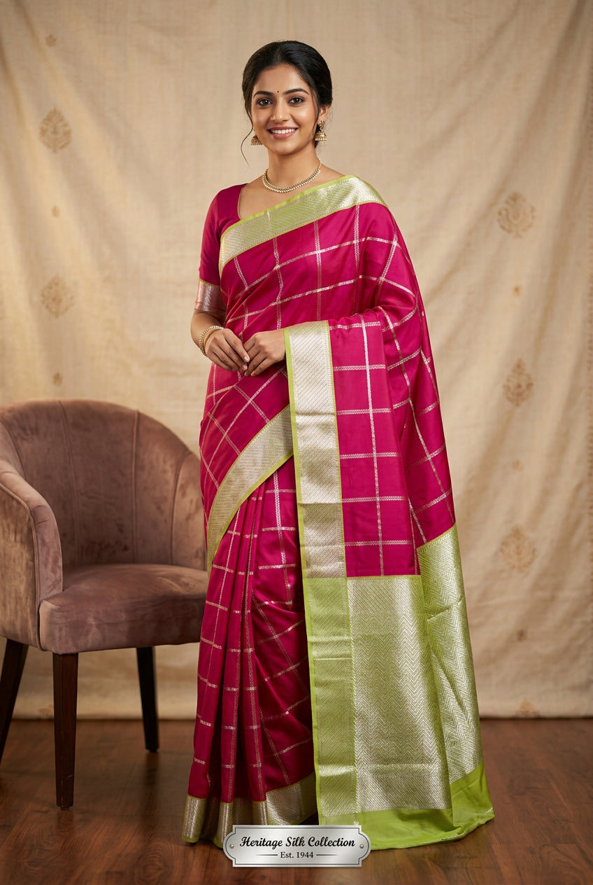 Kanchi Mix Silk Saree