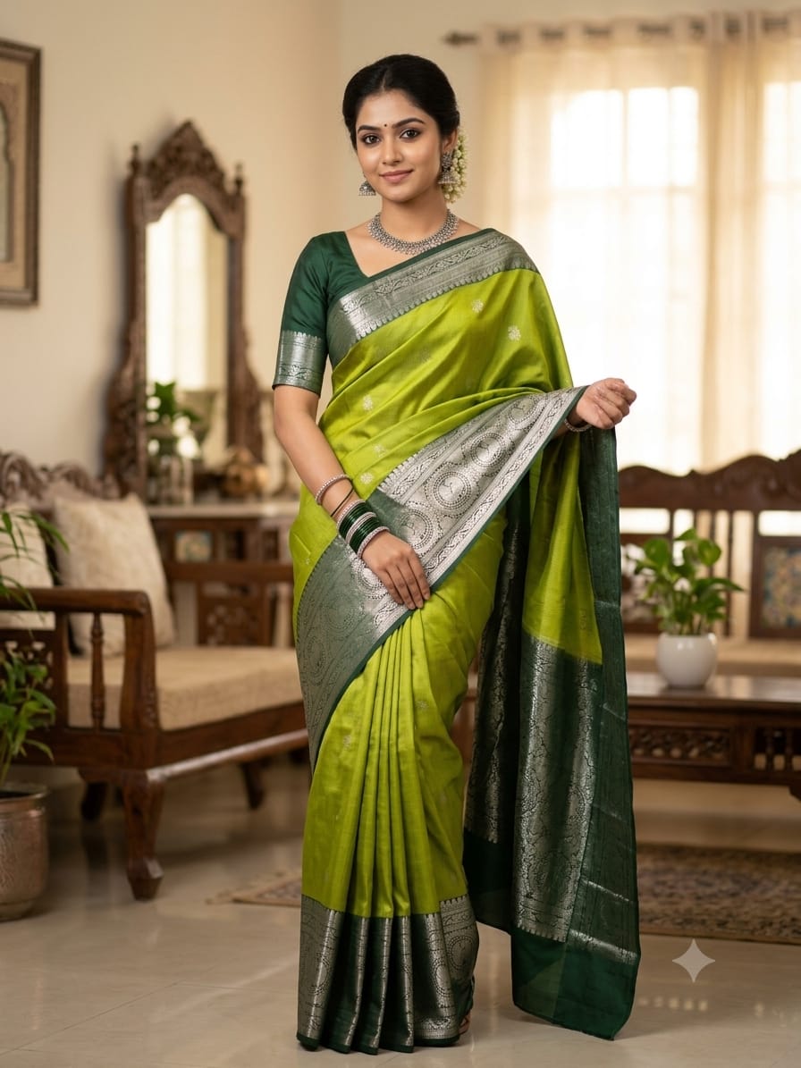 Pure Kanchipuram Silk Saree