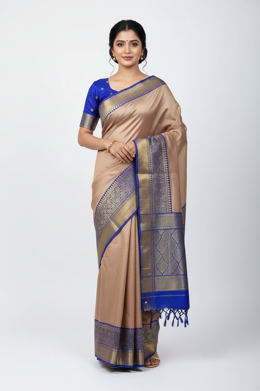 Pure Mysore Silk Saree.
