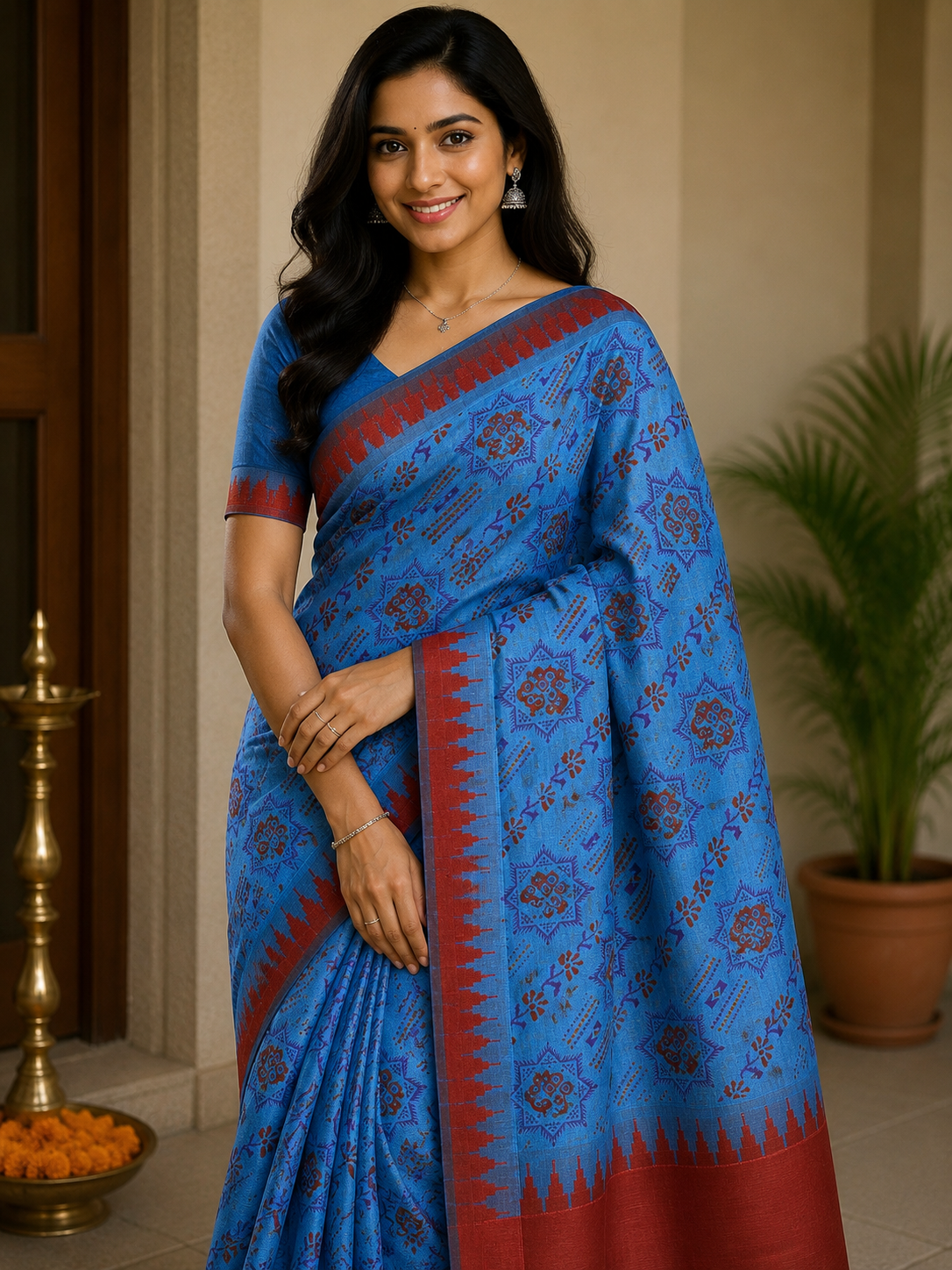 Pure Cotton Silk Saree