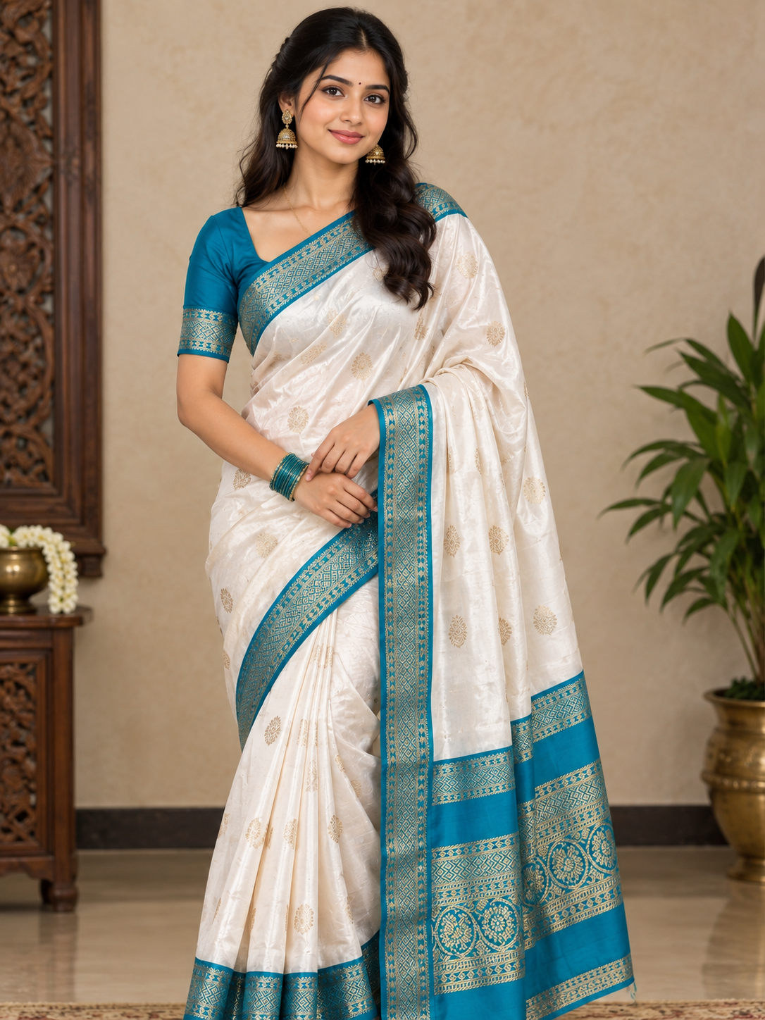 Pure Kanchipuram Silk Saree
