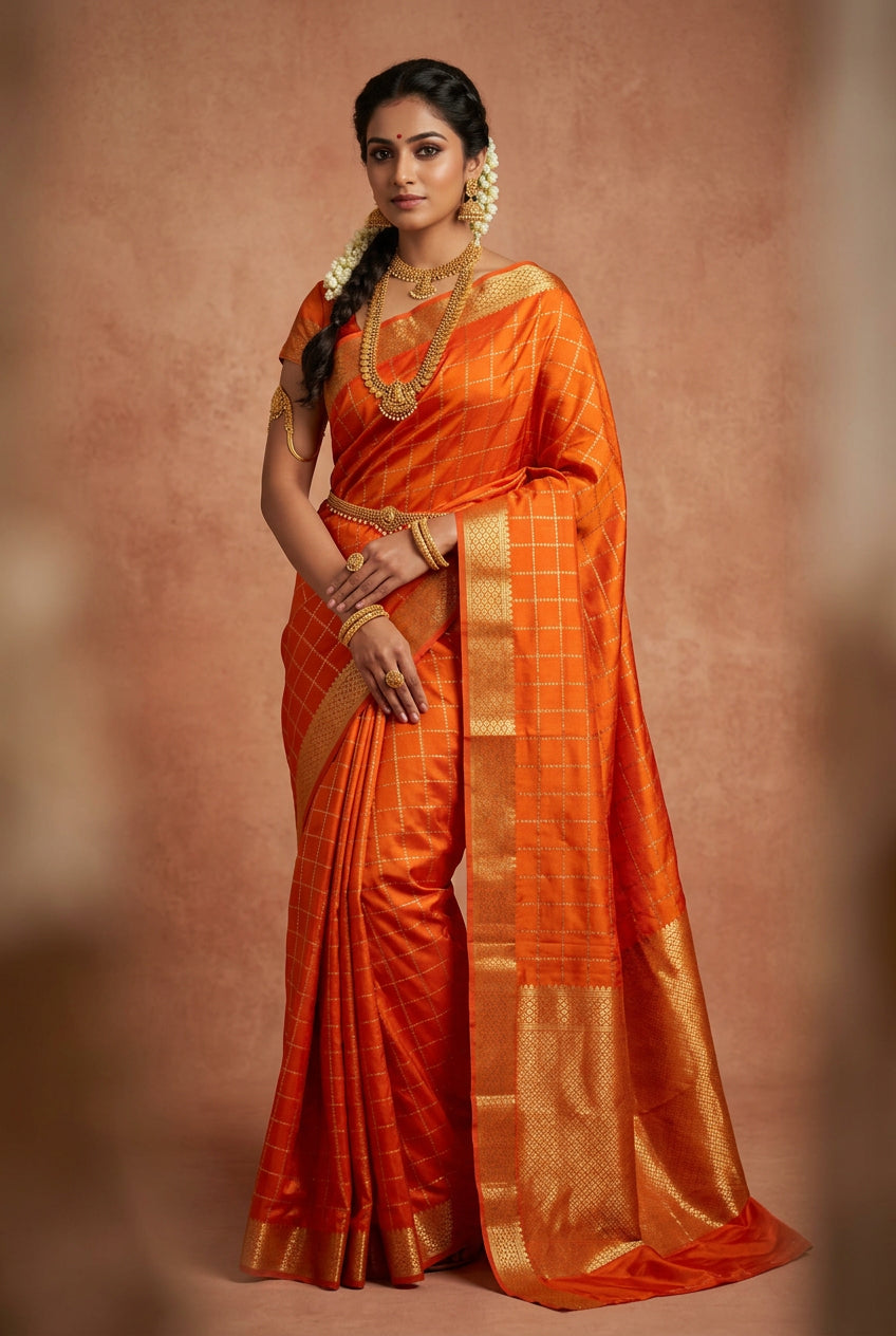 Pure Mysore Silk Saree.