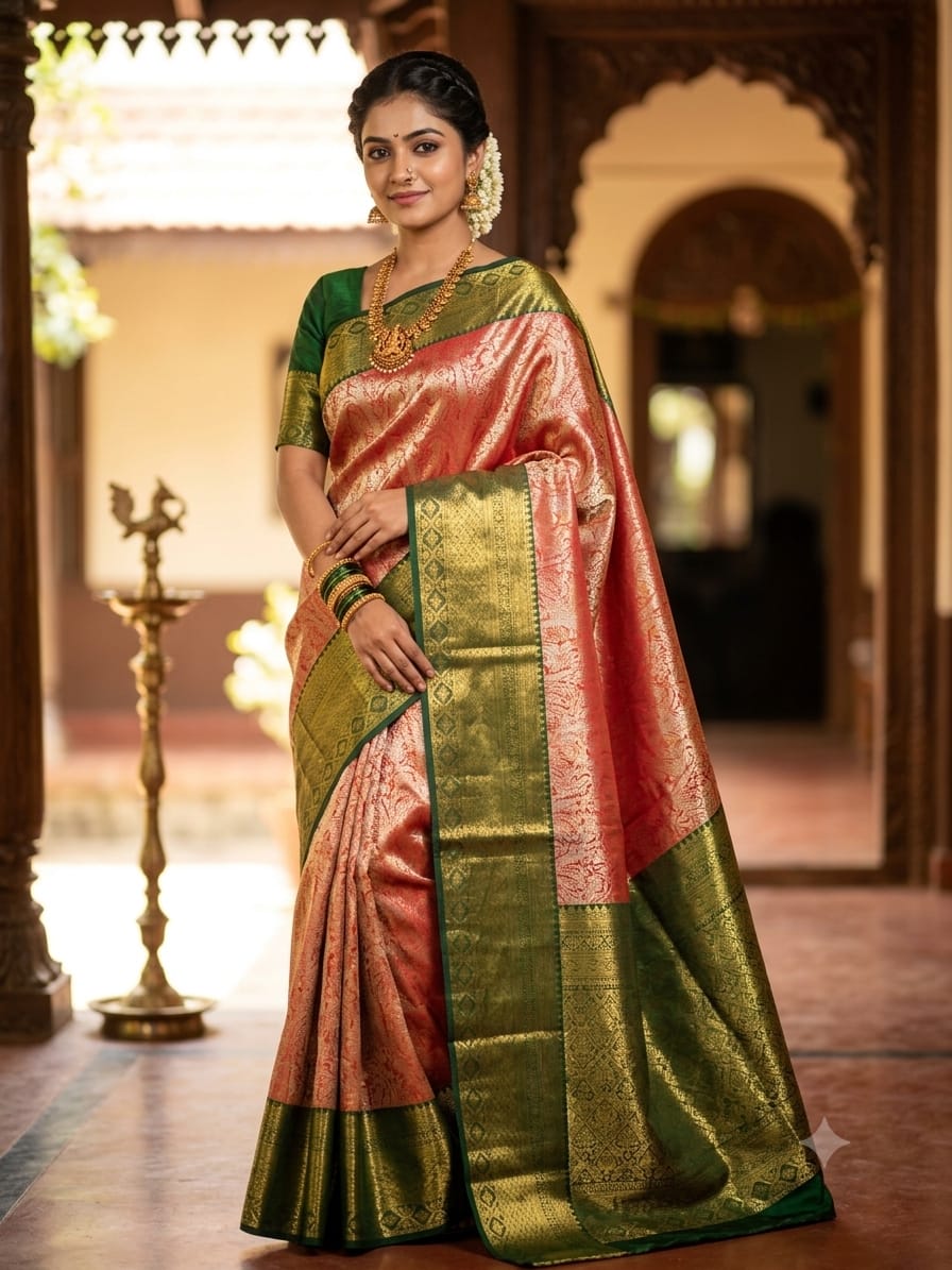 Pure Kanchipuram Silk Saree