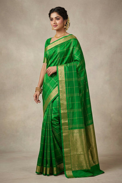 Pure Mysore Silk Saree.