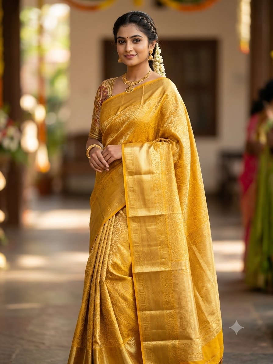 Pure Kanchipuram Silk Saree