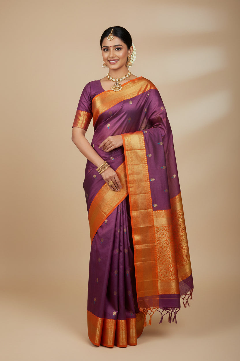 Pure Kanchipuram Silk Saree